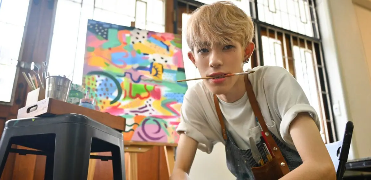 pintura de niño